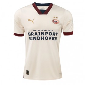 Herren Fußballbekleidung PSV Eindhoven Auswärtstrikot 2023-24 Kurzarm